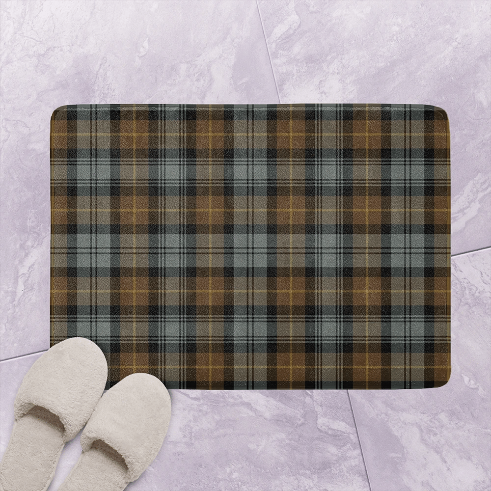 Gordon Weathered Tartan Classic Bathroom Mat