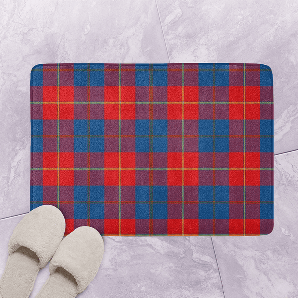 Galloway Red Tartan Classic Bathroom Mat