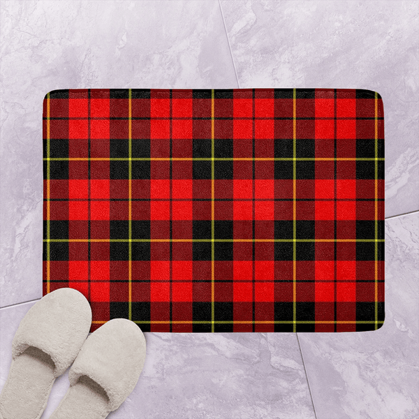 Wallace Hunting Red Tartan Classic Bathroom Mat