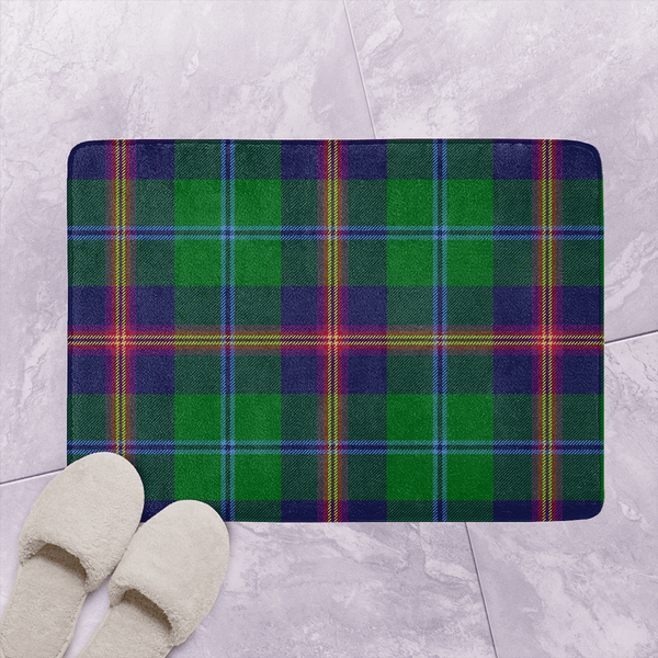 Young Modern Tartan Classic Bathroom Mat