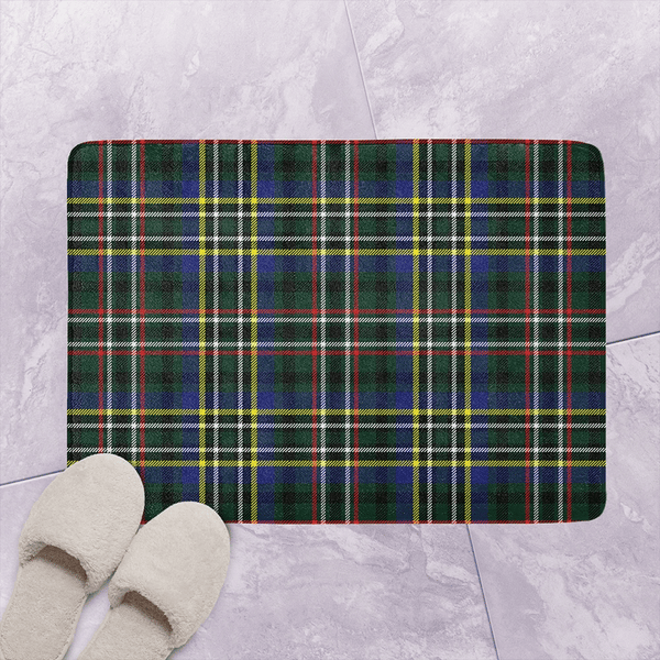 Scott Green Modern Tartan Classic Bathroom Mat