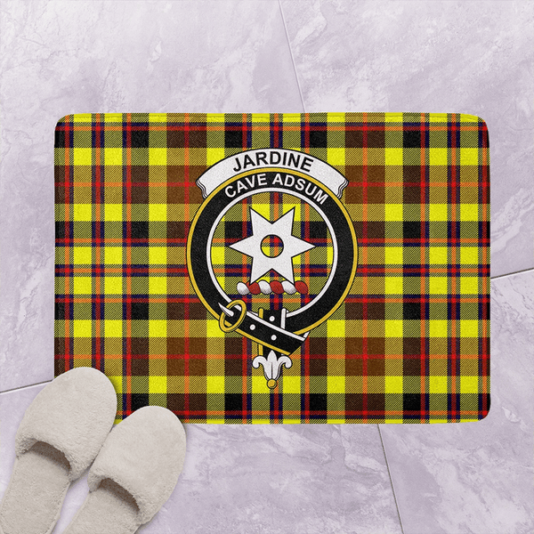 Jardine Tartan Classic Crest Bathroom Mat