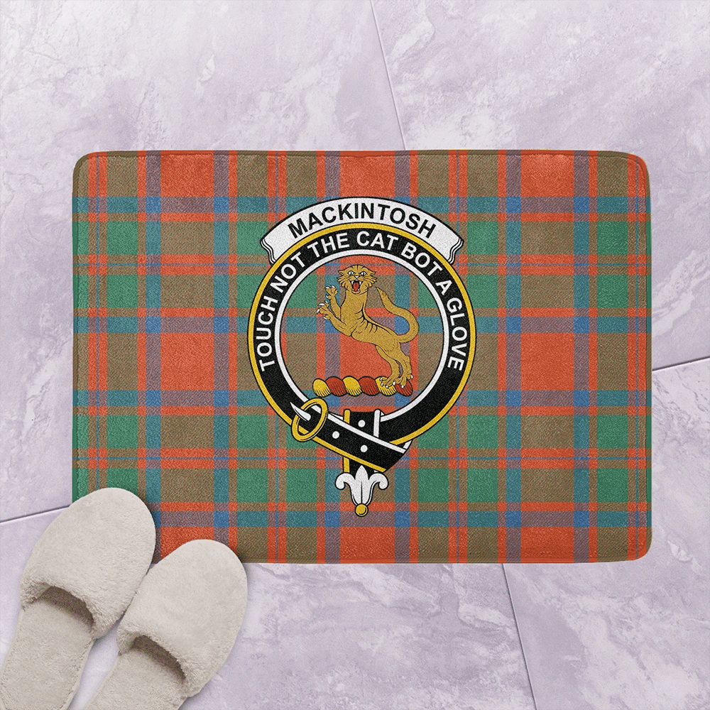 MacKintosh Ancient Tartan Classic Crest Bathroom Mat