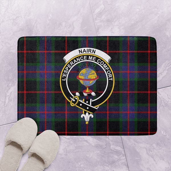 Nairn Tartan Classic Crest Bathroom Mat