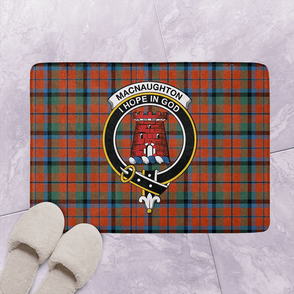 MacNaughton Ancient Tartan Classic Crest Bathroom Mat