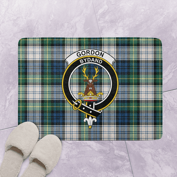 Gordon Dress Ancient Tartan Classic Crest Bathroom Mat