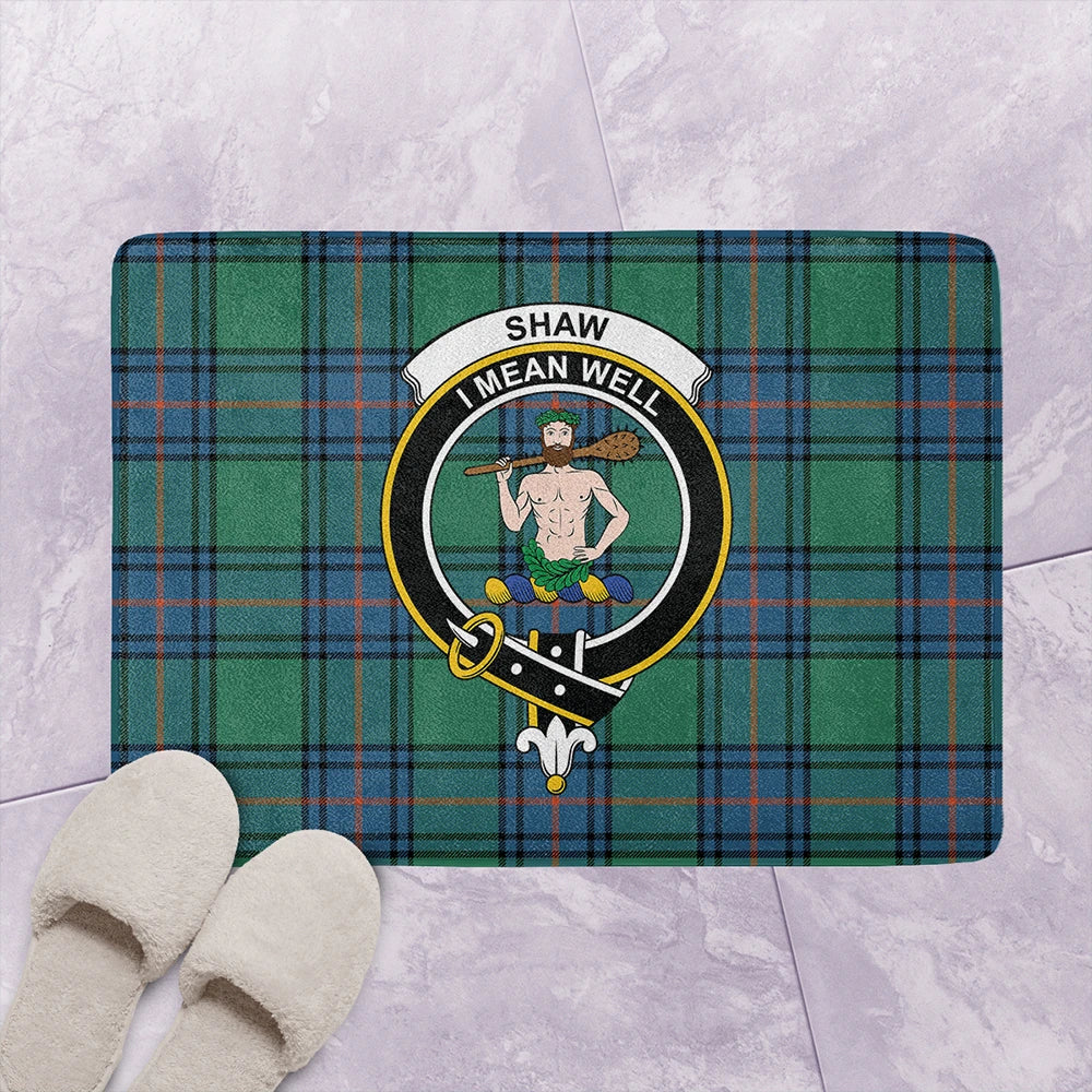 Shaw Ancient Tartan Classic Crest Bathroom Mat