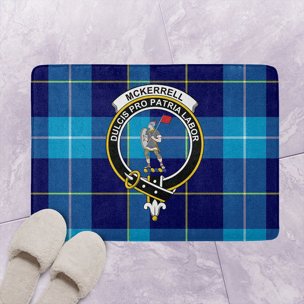 McKerrell Tartan Classic Crest Bathroom Mat