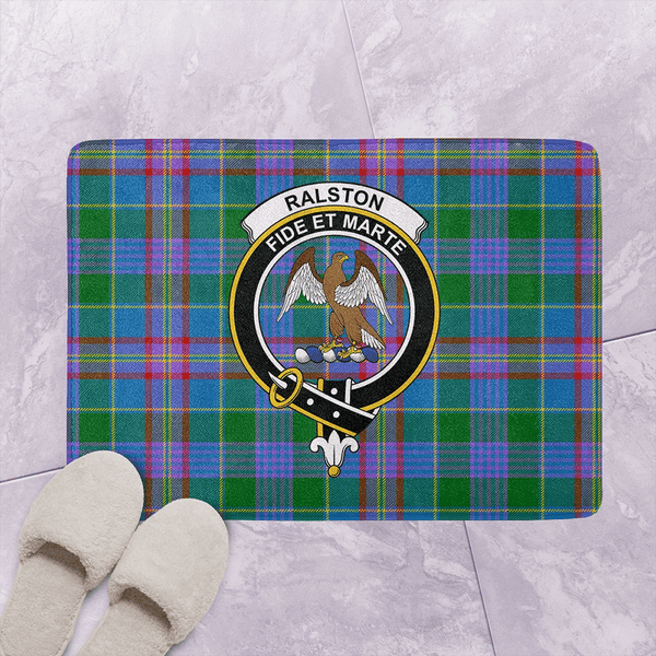 Ralston Tartan Classic Crest Bathroom Mat