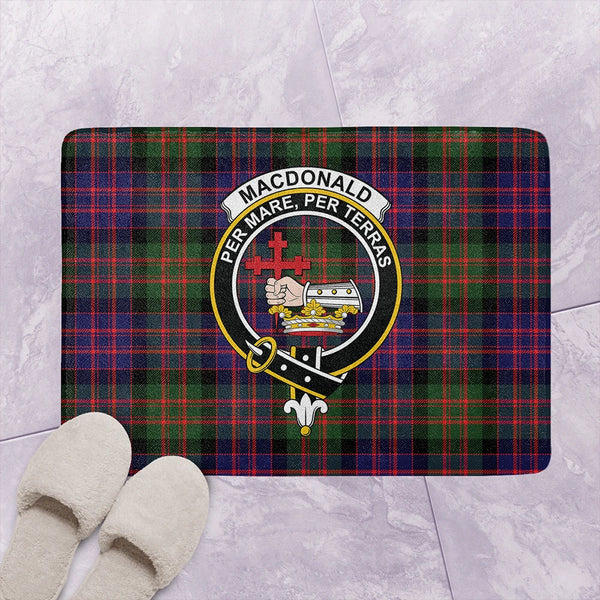 MacDonald Modern Tartan Classic Crest Bathroom Mat