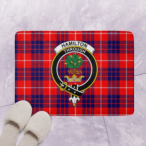 Hamilton Modern Tartan Classic Crest Bathroom Mat