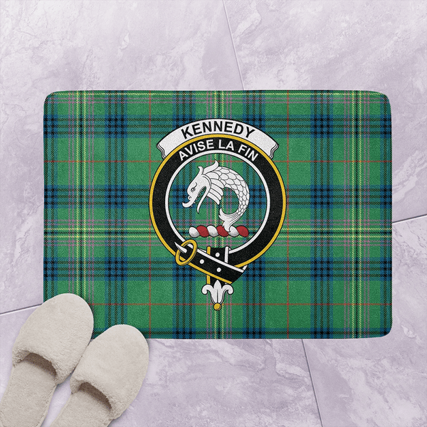 Kennedy Ancient Tartan Classic Crest Bathroom Mat