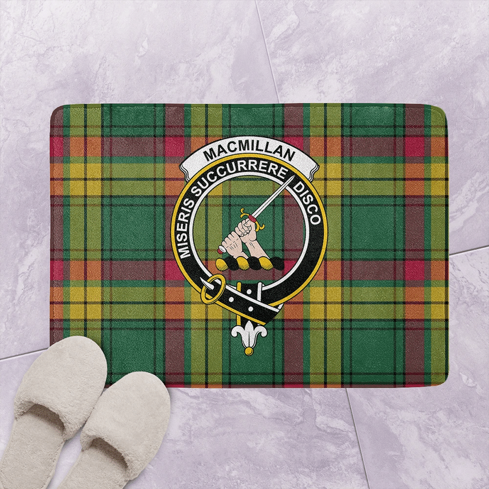 MacMillan Old Ancient Tartan Classic Crest Bathroom Mat