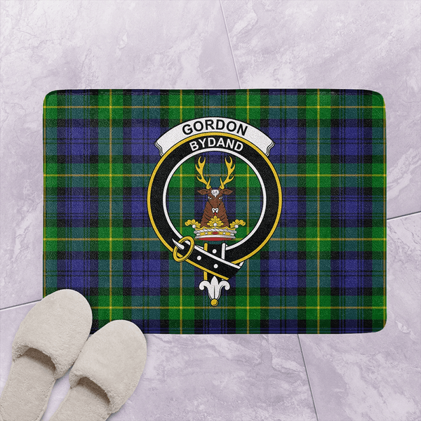 Gordon Modern Tartan Classic Crest Bathroom Mat