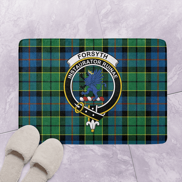 Forsyth Ancient Tartan Classic Crest Bathroom Mat