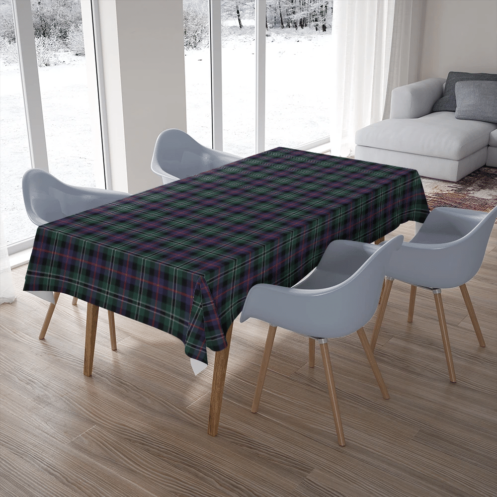 Rose Hunting Modern Tartan Classic Tablecloth