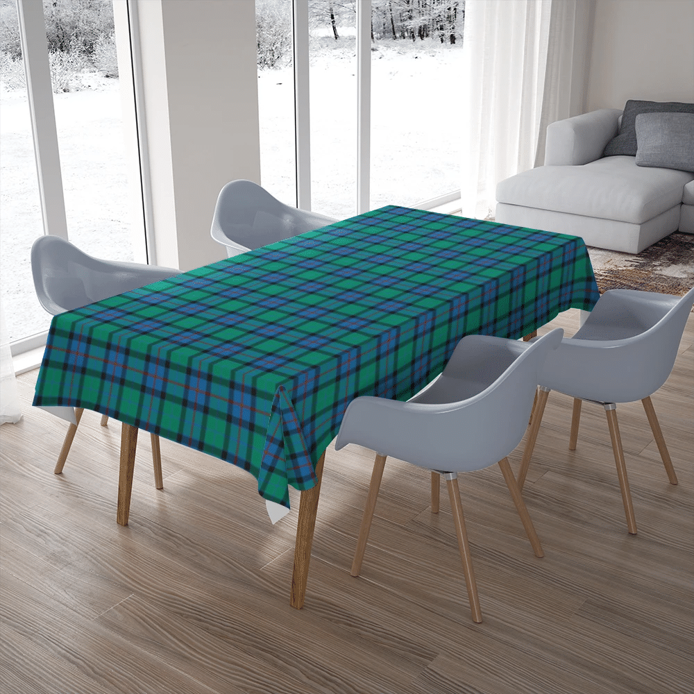 Flower Of Scotland Tartan Classic Tablecloth