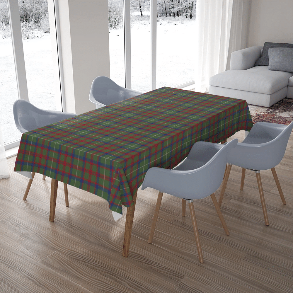 Shaw Green Modern Tartan Classic Tablecloth