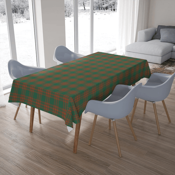 Menzies Green Ancient Tartan Classic Tablecloth