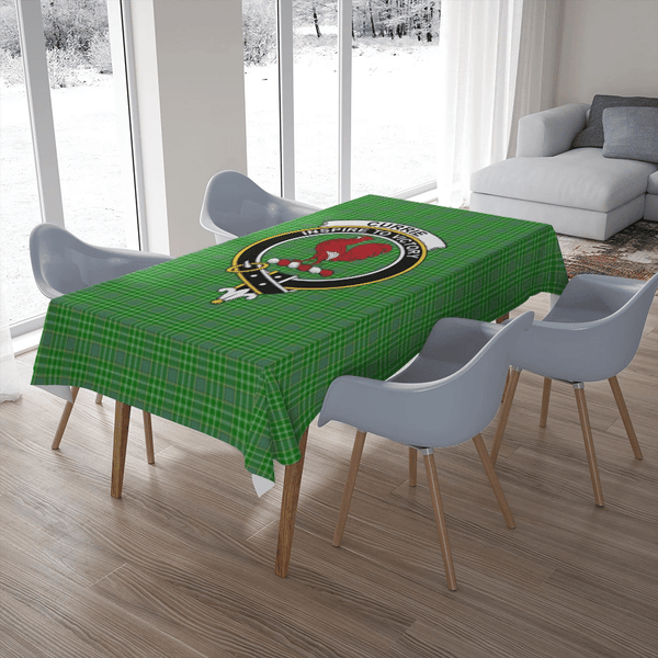 Currie Tartan Classic Crest Tablecloth