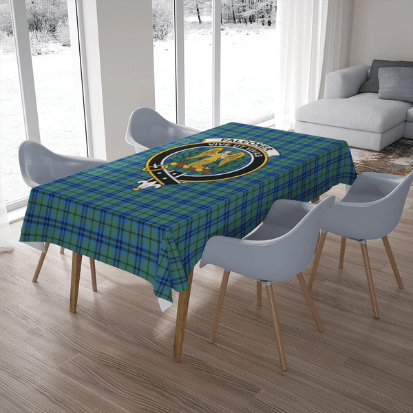 Falconer Tartan Classic Crest Tablecloth