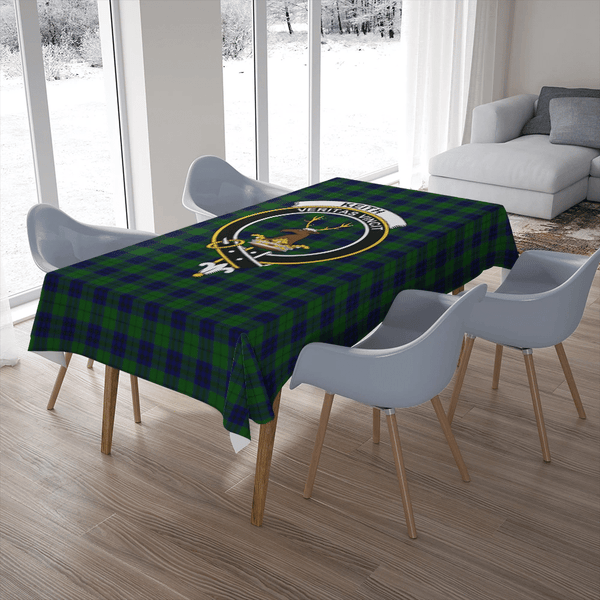 Keith Modern Tartan Classic Crest Tablecloth