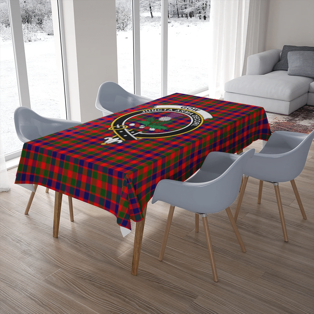 Gow Modern Tartan Classic Crest Tablecloth