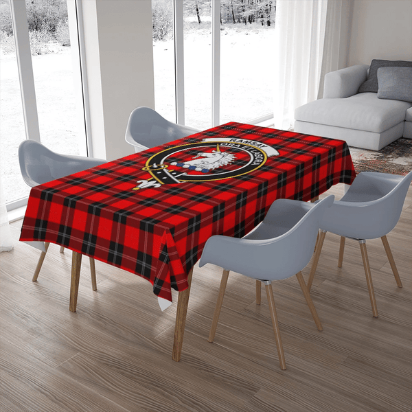 Ramsay Modern Tartan Classic Crest Tablecloth