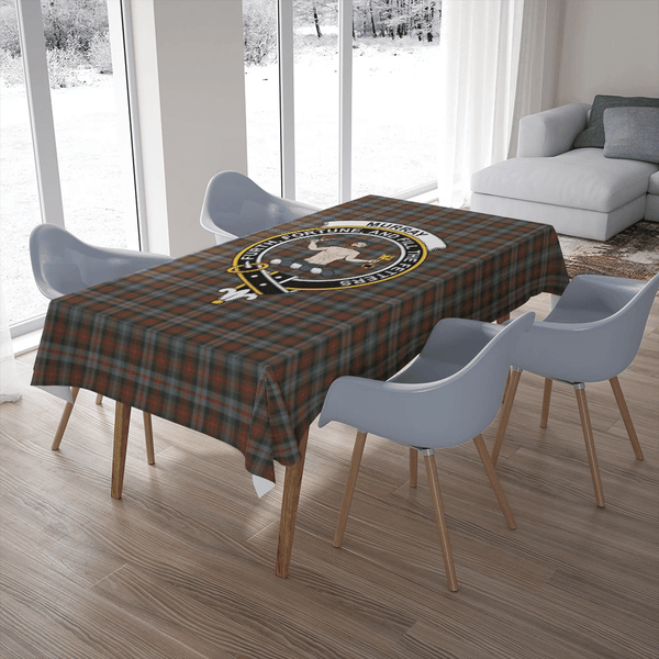 Murray of Atholl Weathered Tartan Classic Crest Tablecloth