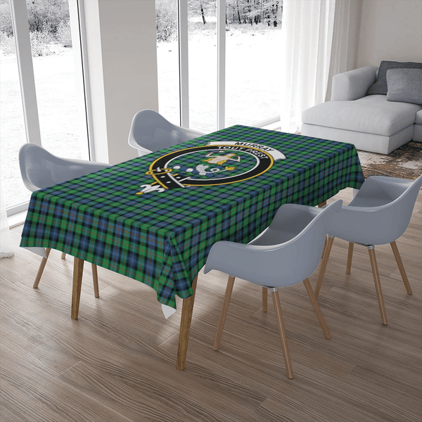 Murray of Atholl Ancient Tartan Classic Crest Tablecloth