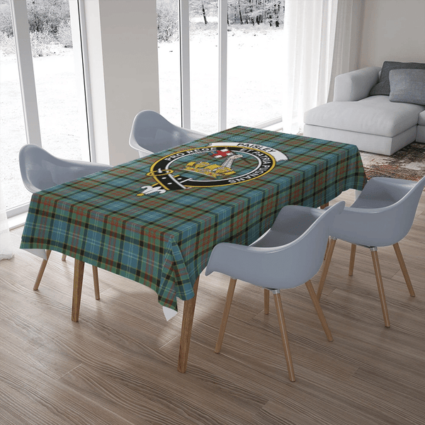 Paisley District Tartan Classic Crest Tablecloth