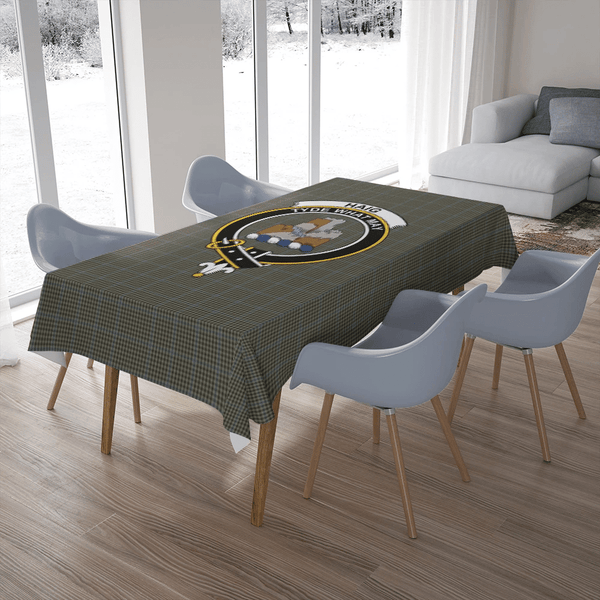 Haig Check Tartan Classic Crest Tablecloth