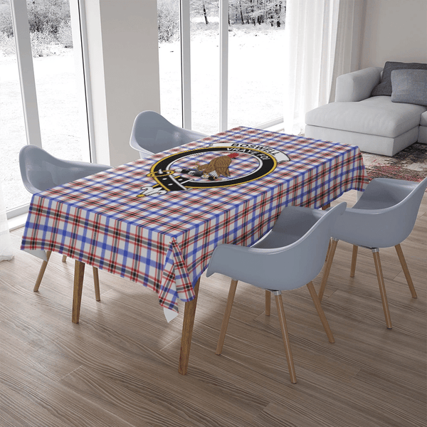 Boswell Modern Tartan Classic Crest Tablecloth