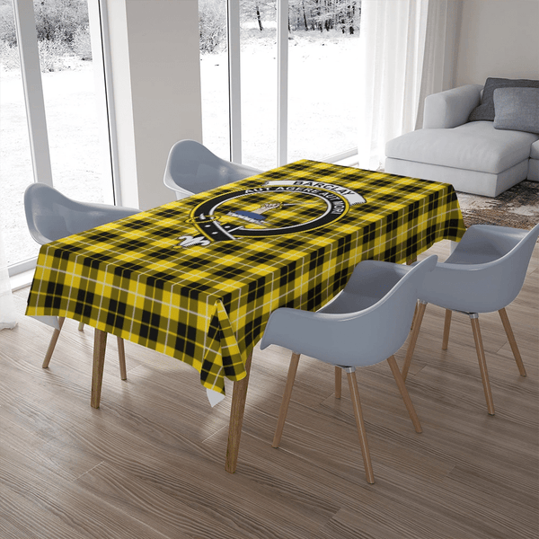 Barclay Dress Modern Tartan Classic Crest Tablecloth