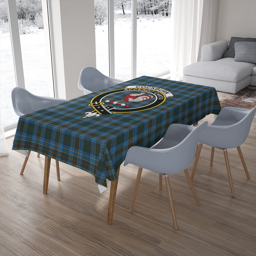 Cockburn Modern Tartan Classic Crest Tablecloth