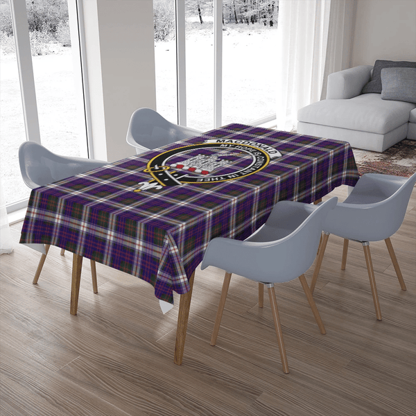 MacDonald Dress Modern Tartan Classic Crest Tablecloth