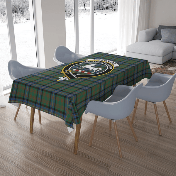 Cochrane Ancient Tartan Classic Crest Tablecloth