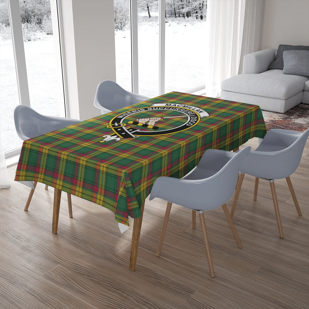 MacMillan Old Ancient Tartan Classic Crest Tablecloth