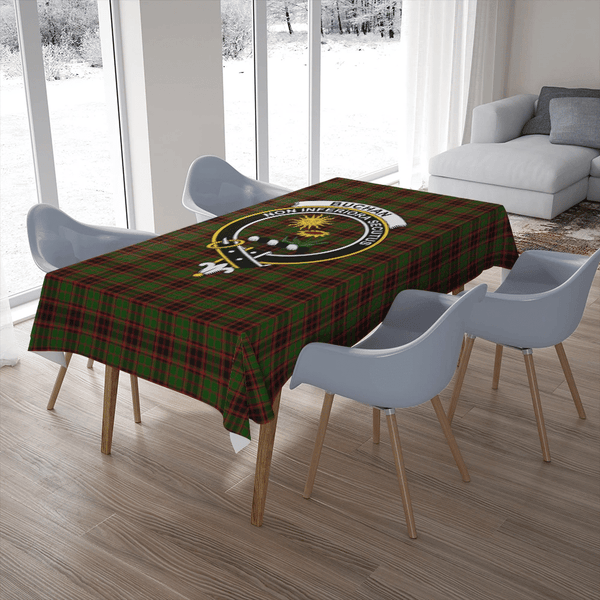 Buchan Modern Tartan Classic Crest Tablecloth