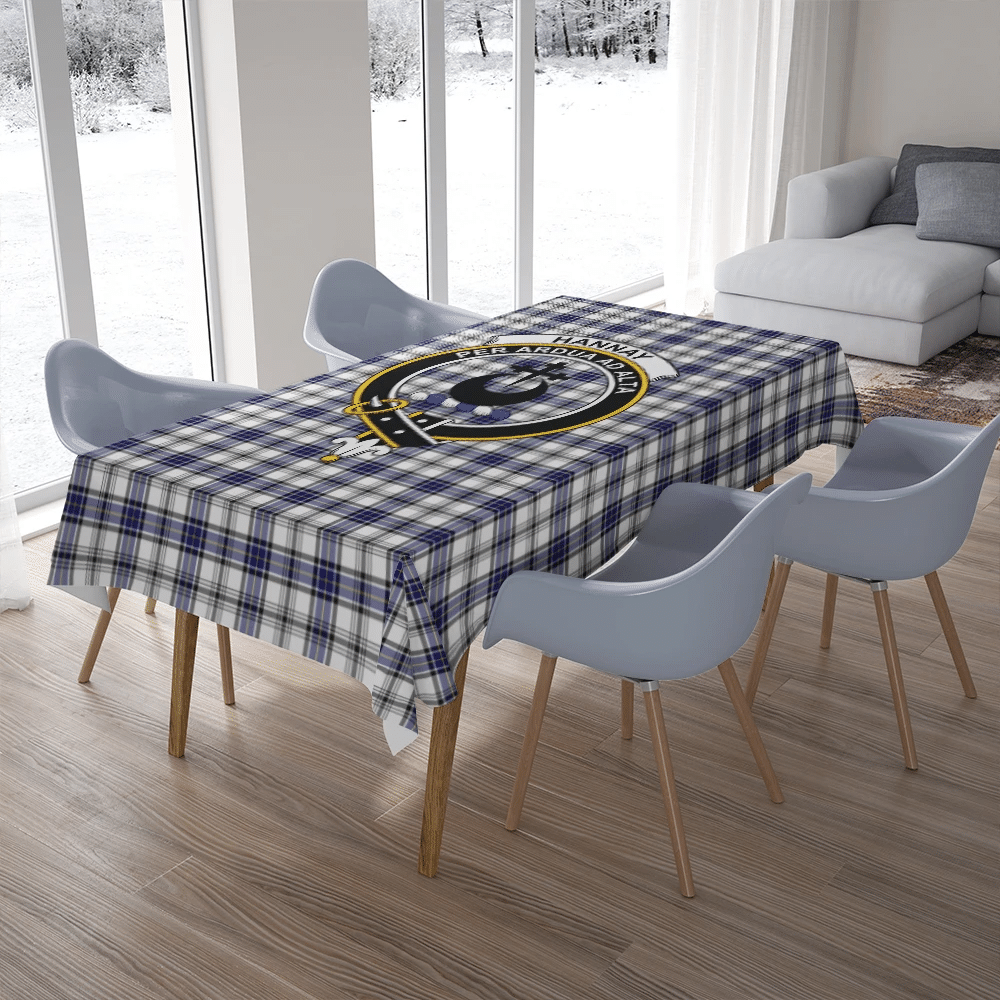 Hannay Modern Tartan Classic Crest Tablecloth