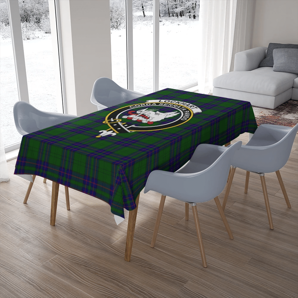 Lockhart Tartan Classic Crest Tablecloth