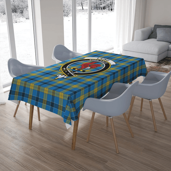 Laing Tartan Classic Crest Tablecloth