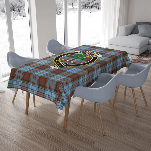 Anderson Ancient Tartan Classic Crest Tablecloth