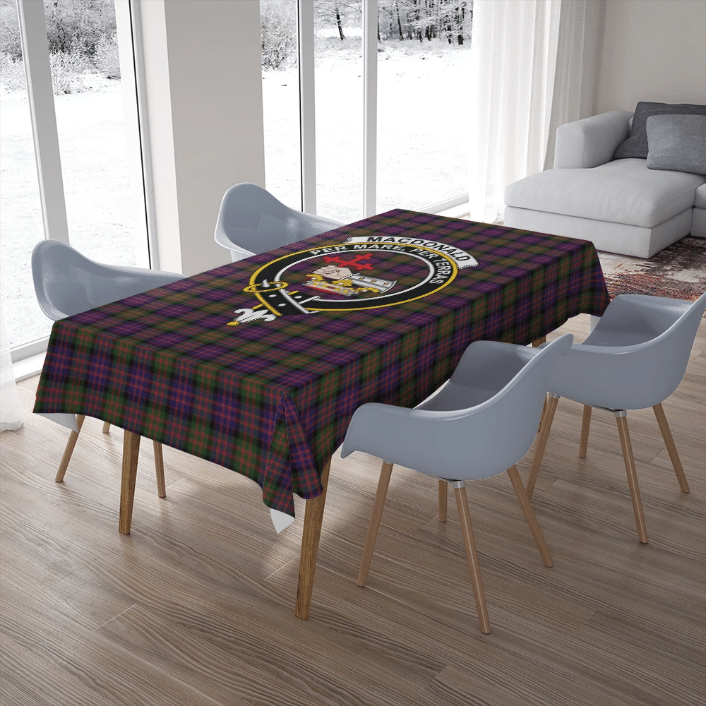 MacDonald Modern Tartan Classic Crest Tablecloth