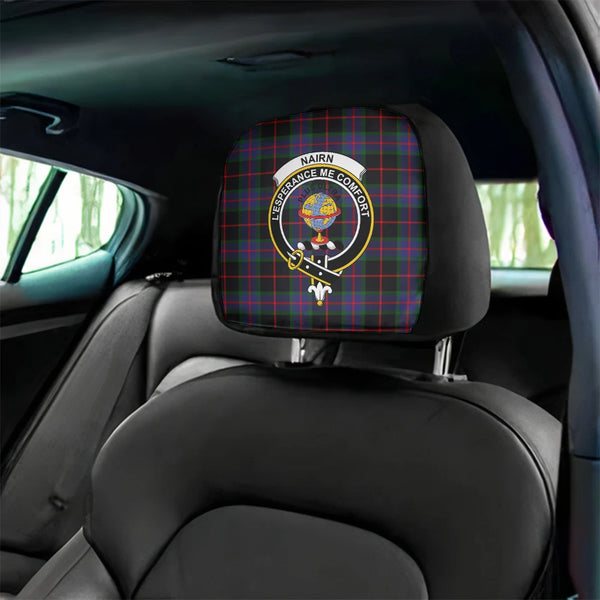 Nairn Tartan Classic Crest Headrest Covers