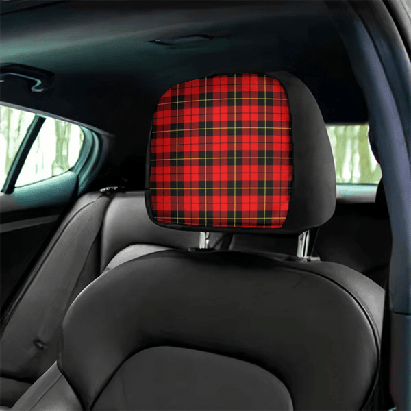 Wallace Hunting Red Tartan Classic Headrest Covers