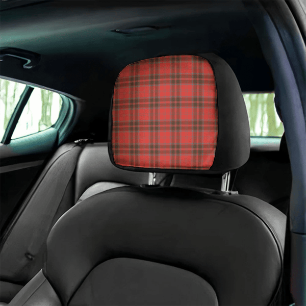 Grant Weathered Tartan Classic Headrest Covers