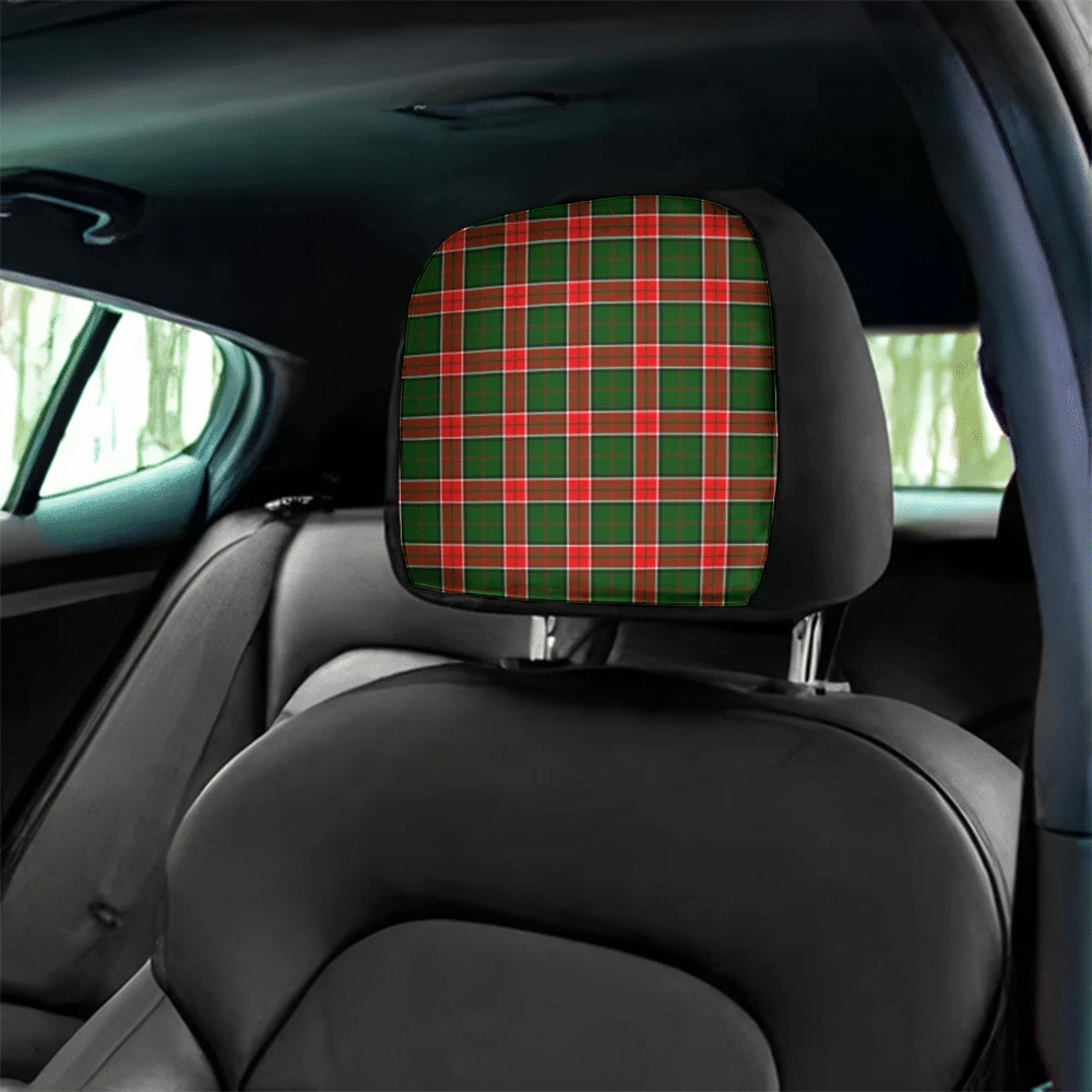 Pollock Modern Tartan Classic Headrest Covers