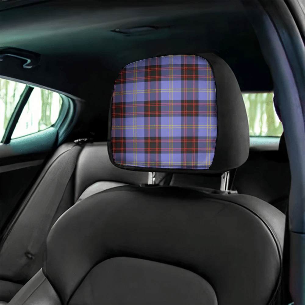 Rutherford Tartan Classic Headrest Covers