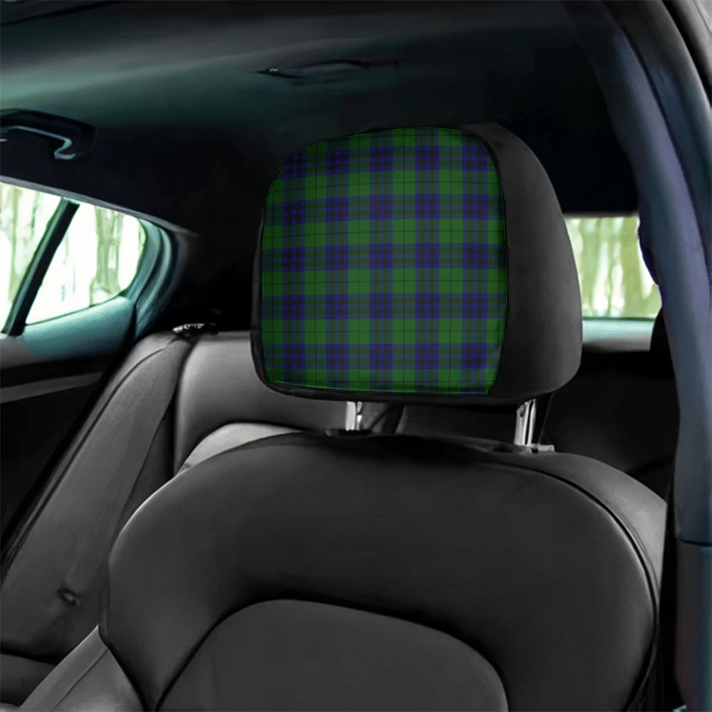 Keith Modern Tartan Classic Headrest Covers